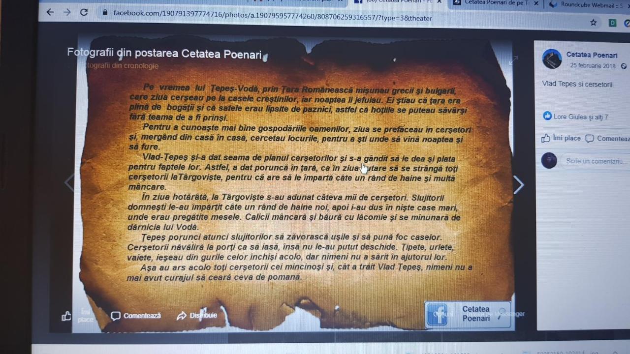 Cabanute Si Camping Dracula Capatineni-Paminteni Exteriér fotografie